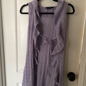 Lilac/lavender outwear that can upgrade your outfit.